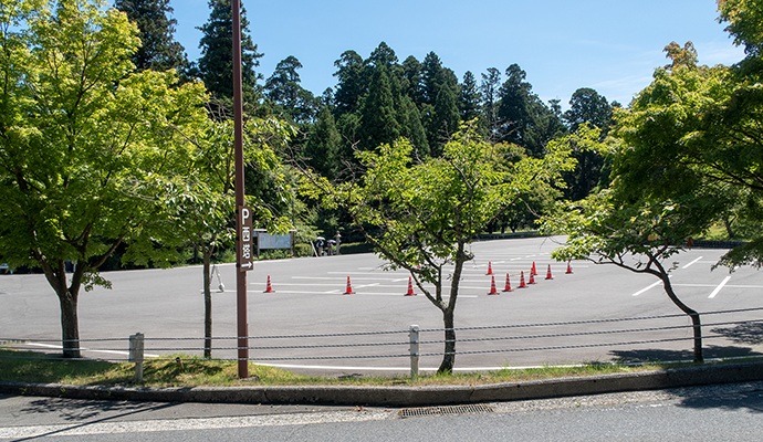 西塔駐車場(無料)/比叡山ウェブ
