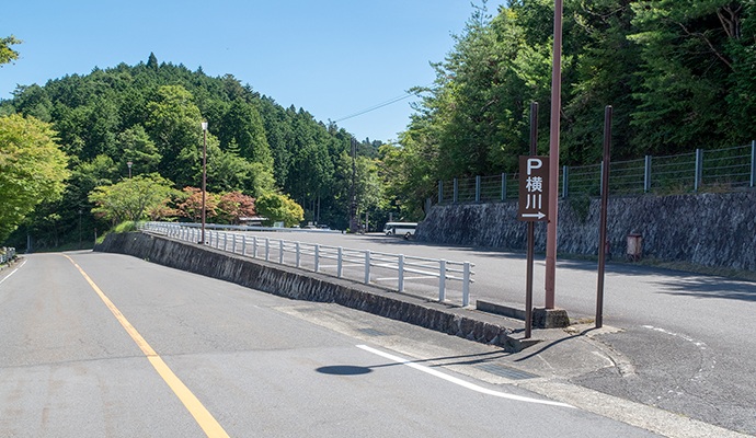 横川駐車場(無料)/比叡山ウェブ